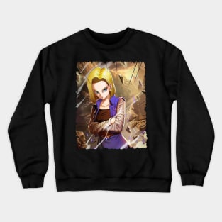 ANDROID 18 MERCH VTG Crewneck Sweatshirt